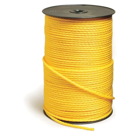 Rope, PPL, Braided, 1/4 In. dia., 1000 ft. L MPN:AGHBPP141000