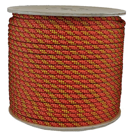 Climbing Rope, PES, 1/2 In. dia., 150 ft. L MPN:AGKM12150ROY