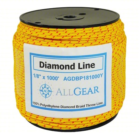 Rigging and Climbing Rope, 1, 000 ft L MPN:AGSL181000YO