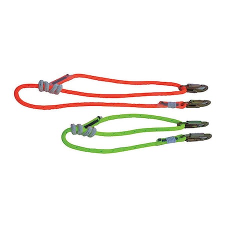Adjustable Lanyard, 4 ft., Neon Orange MPN:AGDBC12AL-4-8