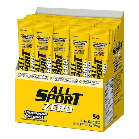 All Sport, Pineapple Coconut Powder, 50PK MPN:10122528
