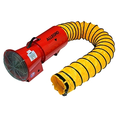 Axial Ventilation Blowerw/Canister 1/3HP Ac El MPN:9514