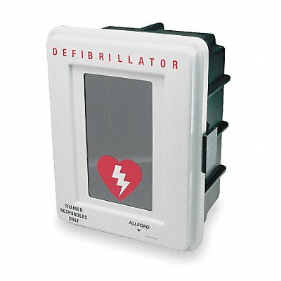 Defibrillator Storage Cabinet Wall Mount MPN:4400-DA