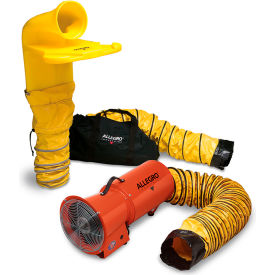 Allegro Industries® Axial Blower System W/ 15' Ducting 1275 CFM 1/3 HP 9520-14M