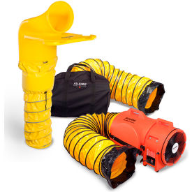 Allegro Industries® Axial Blower System W/ 15' Ducting 1842 CFM 1 HP 9520-43M