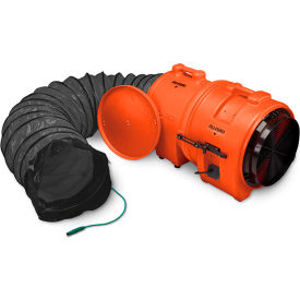 Allegro Industries® Axial Explosion Proof Blower W/ 15' Ducting 2849 CFM 3/4 HP 9558-15