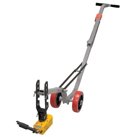 Aluminum Dolly and HD Magnet Lift Weight 900 lbs. Flat Items, 450 lbs. Round Items MPN:9401-26A