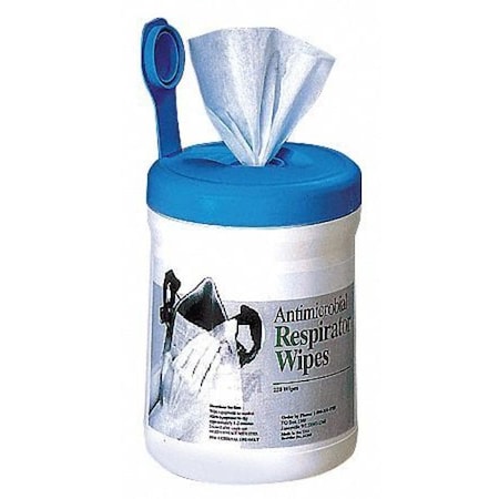 Respirator Wipes, 6 in x 7 1/2 in, PK220 MPN:5001