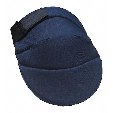 Knee Pad, Soft, Foam Pad, Plastic Cap, hook-and-loop Closure, 2 Straps, Blue, Universal MPN:6998