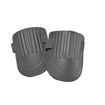 Knee Pad, Soft, Foam Pad, Rubber Cap, hook-and-loop Closure, 1 Straps, Black, Universal MPN:7100-02