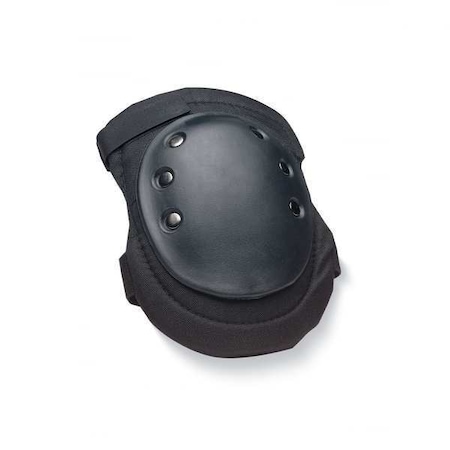 Knee Pad, Flexible, Foam, Fabric Pad, Rubber Cap, hook-and-loop Closure, 2 Straps, Black, Universal MPN:7103-02