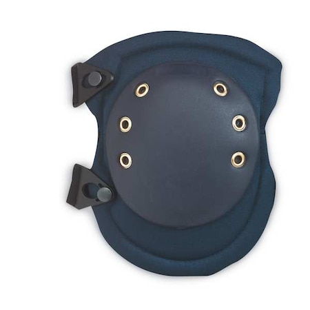 Knee Pad, Flexible, Foam, Fabric Pad, Rubber Cap, Quick Release Buckle Closure, 2 Straps, Blue MPN:7103Q