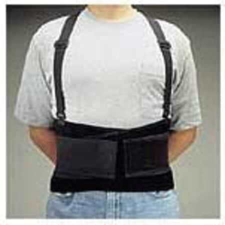 Back Support w/Suspenders, Black, L MPN:7170