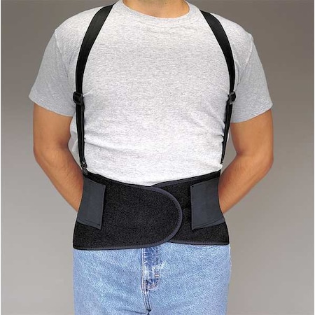 Back Support, XL, 47in to 56in, Black MPN:7176-04