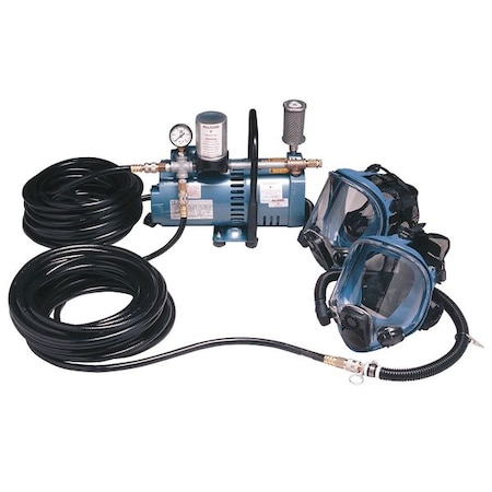 Supplied Air Pump Package, Full Face Mask MPN:9200-02