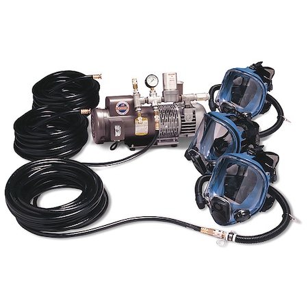 Supplied Air Pump Package, 3 Ppl, 1-1/2 HP MPN:9200-03