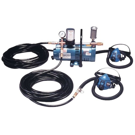 Supplied Air Pump Package, 2 Ppl, 3/4 HP MPN:9205-02