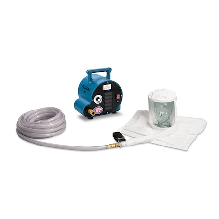 Dbl Bib Tyvek Hood Breathing Air Blower MPN:9222-01A