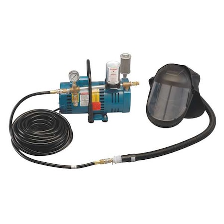 Supplied Air Pump Package, 1 Ppl, 1/4 HP MPN:9245-01