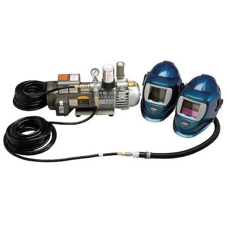 Supplied Air System, 15 psi, 2 Helmets MPN:9248-02