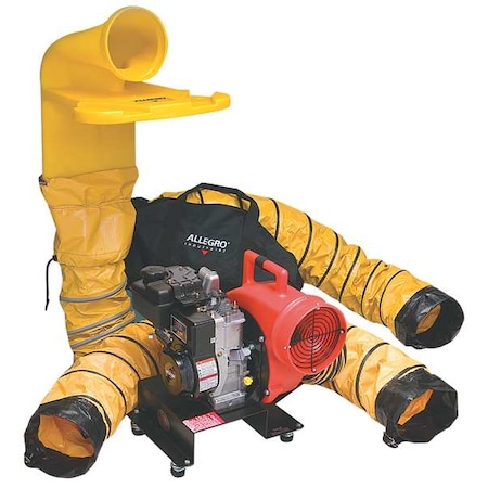 Confined Space Blower, Gasoline, 19