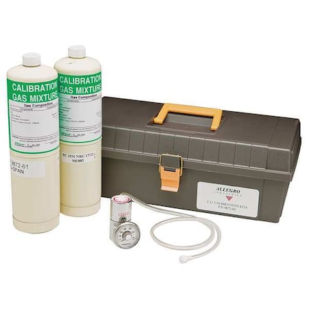 CO Monitor Calibration Kit, 8 in Case W MPN:9872-60