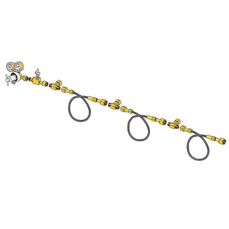 Four Cylinder Airline Cascade Kit MPN:9892-04