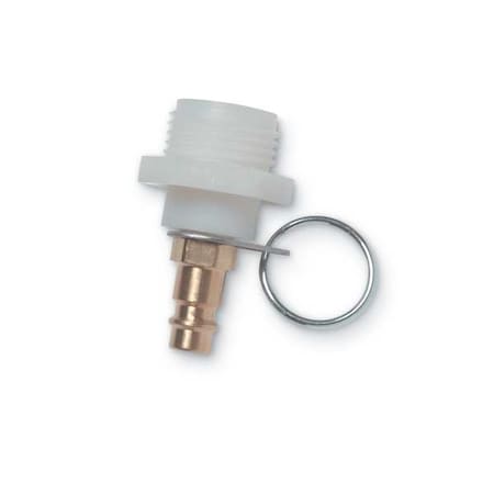 Low Pressure Flow Adaptor, Plastic, Nylon MPN:9910-11