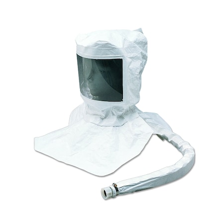 Single Bib Maintenance Free Tyvek Hood MPN:9910-EF