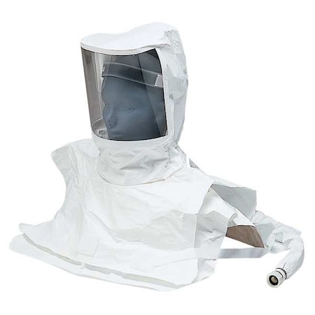 Double Bib Hood, White MPN:9911-10