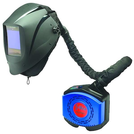 PAPR System, EZ Air Deluxe, Helmet, Belt-Mount, Ratchet, Universal MPN:9935-DLX