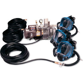 Allegro 9210-03 Full Mask Low Pressure System 3 Workers 100' Hose 9210-03