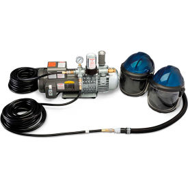 Allegro 9247-02 Deluxe Supplied Air Shield/Helmet System 2 Worker 50' Hose 9247-02