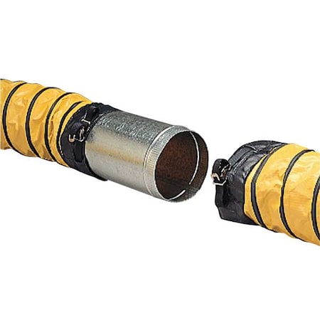 Ventilation Duct Connector, 8 In MPN:9500-01