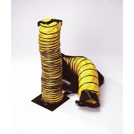 Blower Ducting, 6 ft., Black/Yellow MPN:9500-06