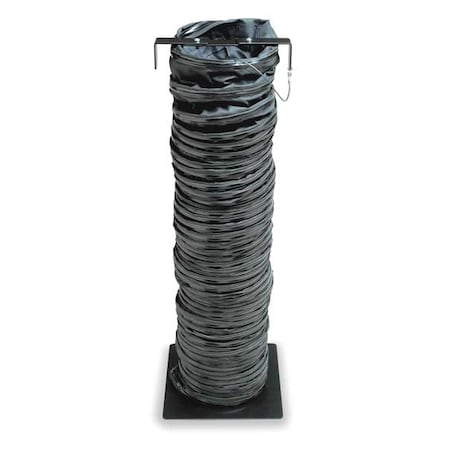 Statically Conductive Duct, 25 ft., Black MPN:9500-25EX
