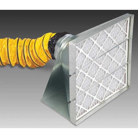 Filter Box Assembly, 24 in. W, Slvr MPN:9500-34