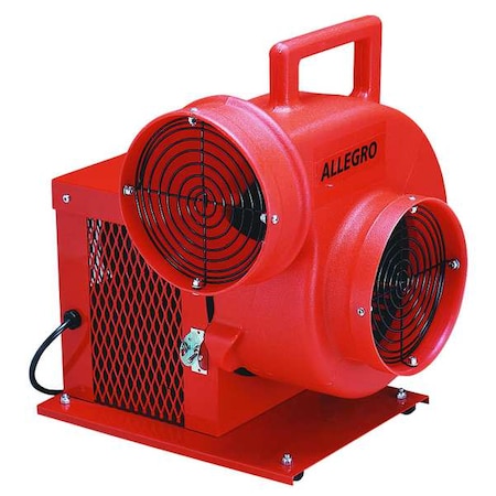 Confined Space Blower, Orange, 18 1/2
