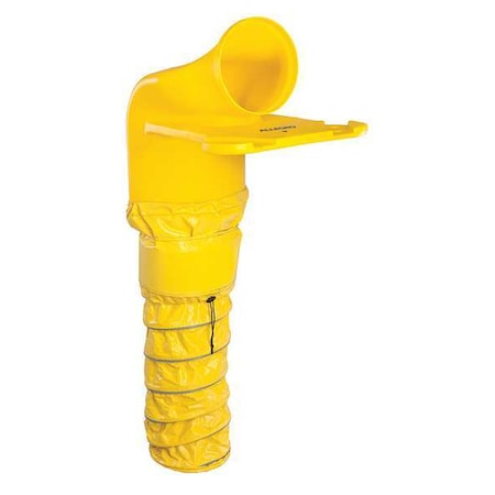 Ventilation Duct Carrier, 23 in. W, Yllw MPN:9510-60