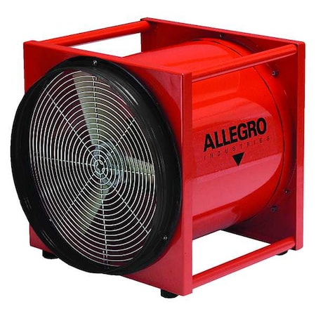 Confined Space Fan, Orange, 18