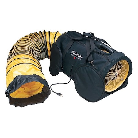 Confined Space Blower, Black/Yellow, 16