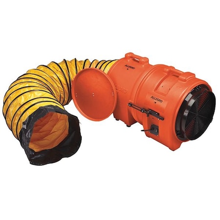 ConfinedSpaceBlower, Blk/Orng/Yell, 22.5