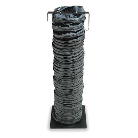 Statically Conductive Duct, 25 ft., Black MPN:9600-25EX