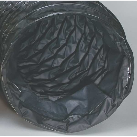 Statically Conductive Duct, 25 ft., Black MPN:9650-25EX