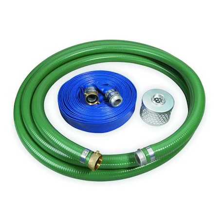 Pump Hose Kit, 4 In ID, Includes Strainer MPN:PKM1-400