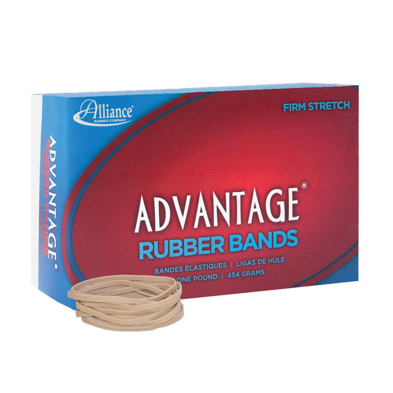 Alliance Rubber Advantage Rubber Bands In 1-Lb Box, #32, 3in x 1/8in, Box Of 700 MPN:26325