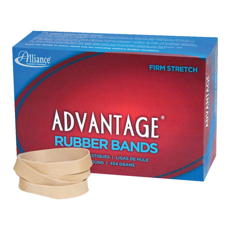 Alliance Rubber Advantage Rubber Bands, Size 84, 3 1/2in x 1/2in, Natural, Box Of 150 MPN:26845