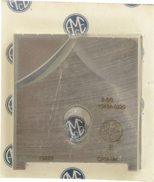 Spade Drill Insert: 2-5/8