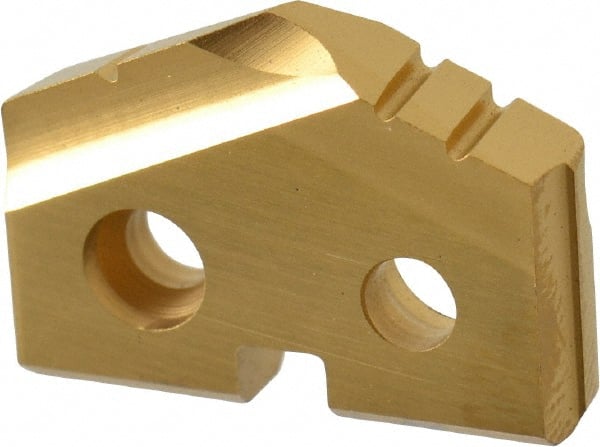 Spade Drill Insert: 20.00 mm Dia, Seat Size 1, High Speed Steel, 132 deg Point MPN:131T-20