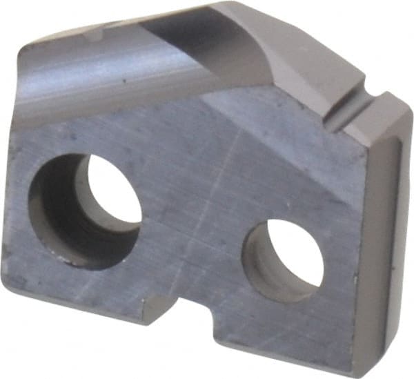 Spade Drill Insert: 13.00 mm Dia, Seat Size 0, Cobalt, 132 deg Point MPN:150A-13